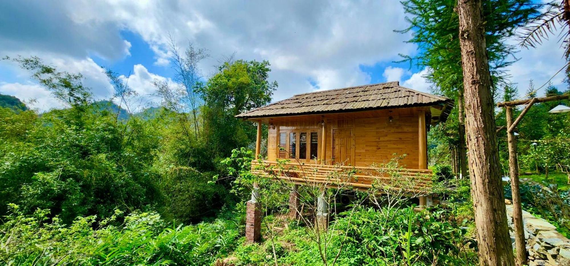So H'Mong Homestay バクハ エクステリア 写真